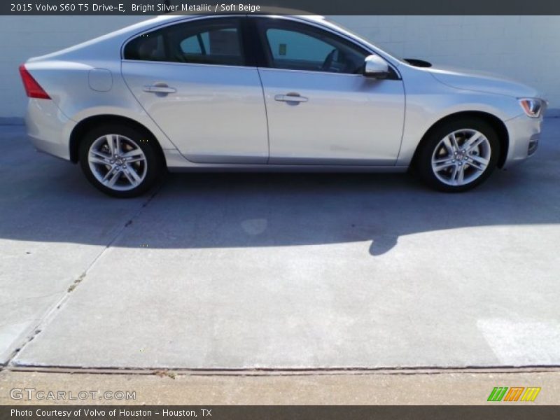 Bright Silver Metallic / Soft Beige 2015 Volvo S60 T5 Drive-E