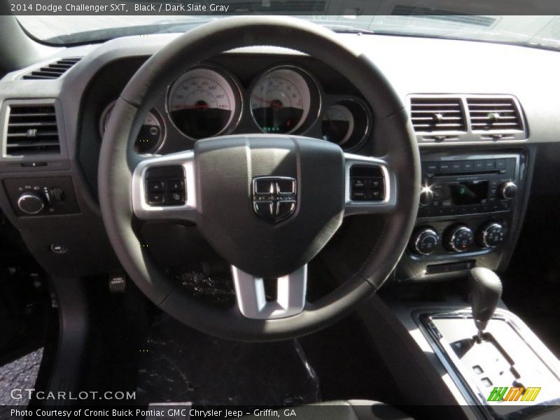 Black / Dark Slate Gray 2014 Dodge Challenger SXT