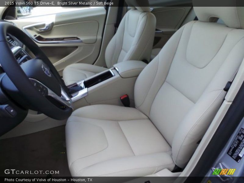 Bright Silver Metallic / Soft Beige 2015 Volvo S60 T5 Drive-E
