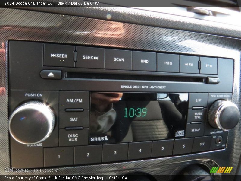 Black / Dark Slate Gray 2014 Dodge Challenger SXT