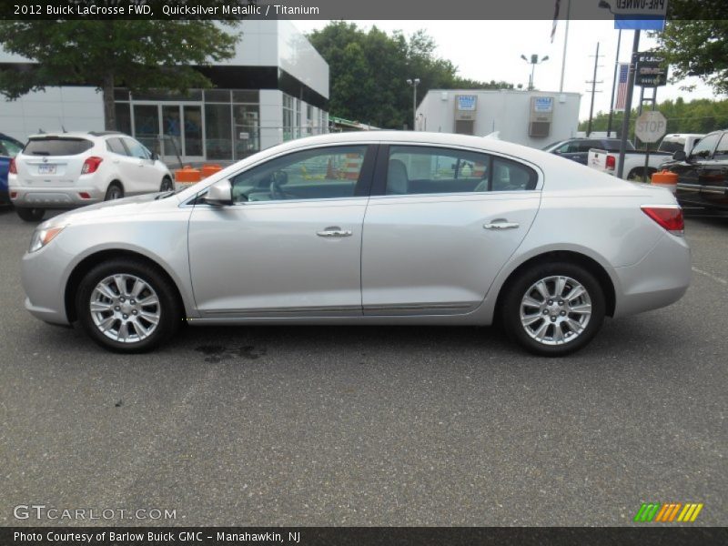 Quicksilver Metallic / Titanium 2012 Buick LaCrosse FWD