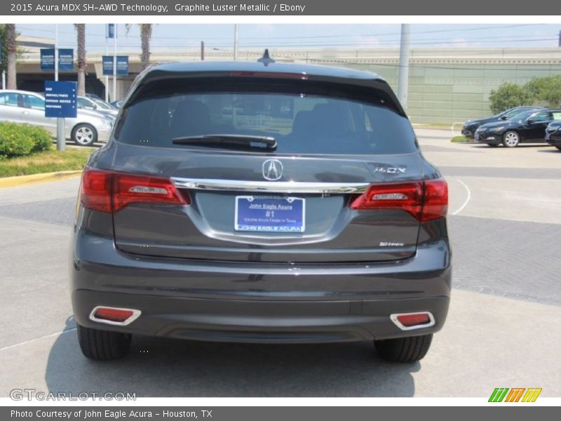 Graphite Luster Metallic / Ebony 2015 Acura MDX SH-AWD Technology