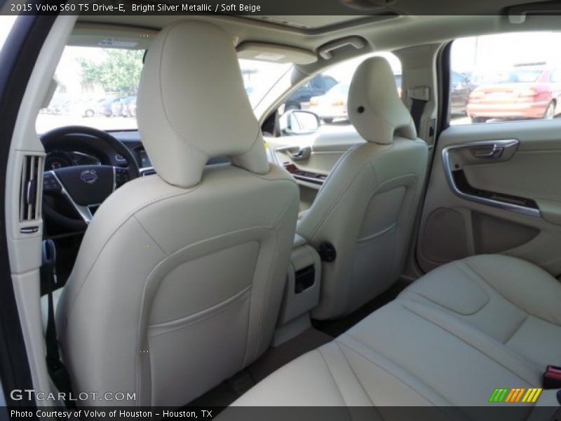 Bright Silver Metallic / Soft Beige 2015 Volvo S60 T5 Drive-E