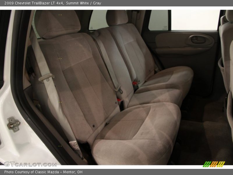 Summit White / Gray 2009 Chevrolet TrailBlazer LT 4x4