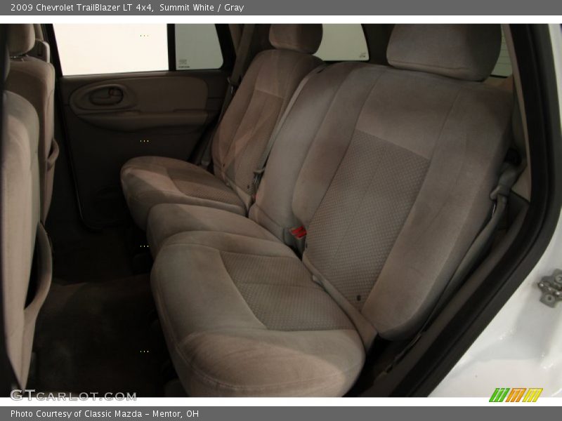 Summit White / Gray 2009 Chevrolet TrailBlazer LT 4x4
