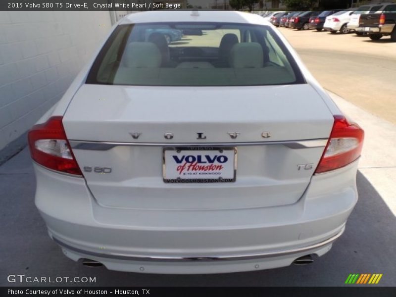 Crystal White Pearl / Soft Beige 2015 Volvo S80 T5 Drive-E