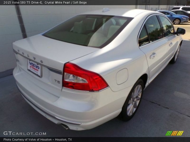 Crystal White Pearl / Soft Beige 2015 Volvo S80 T5 Drive-E