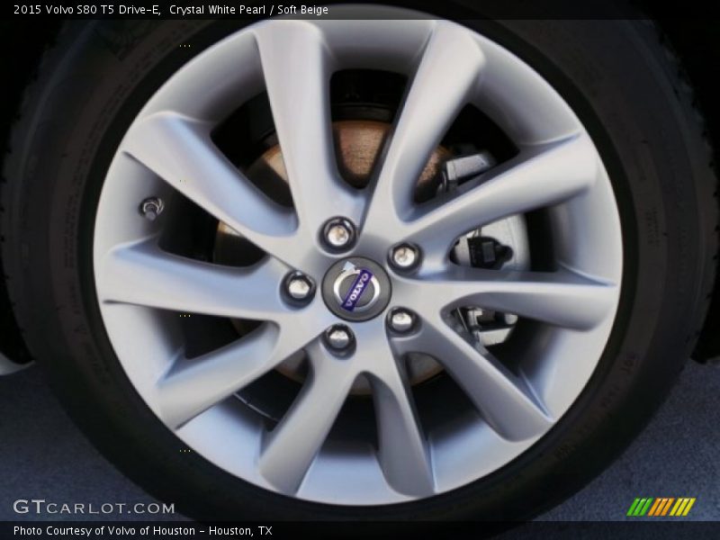 Crystal White Pearl / Soft Beige 2015 Volvo S80 T5 Drive-E