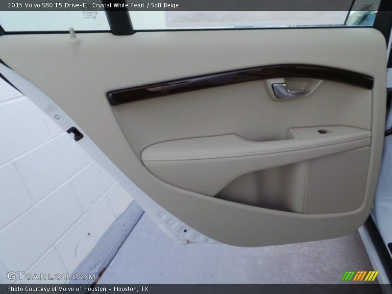 Crystal White Pearl / Soft Beige 2015 Volvo S80 T5 Drive-E