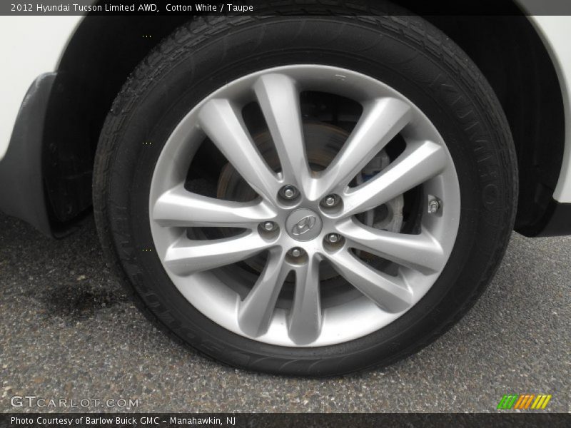  2012 Tucson Limited AWD Wheel