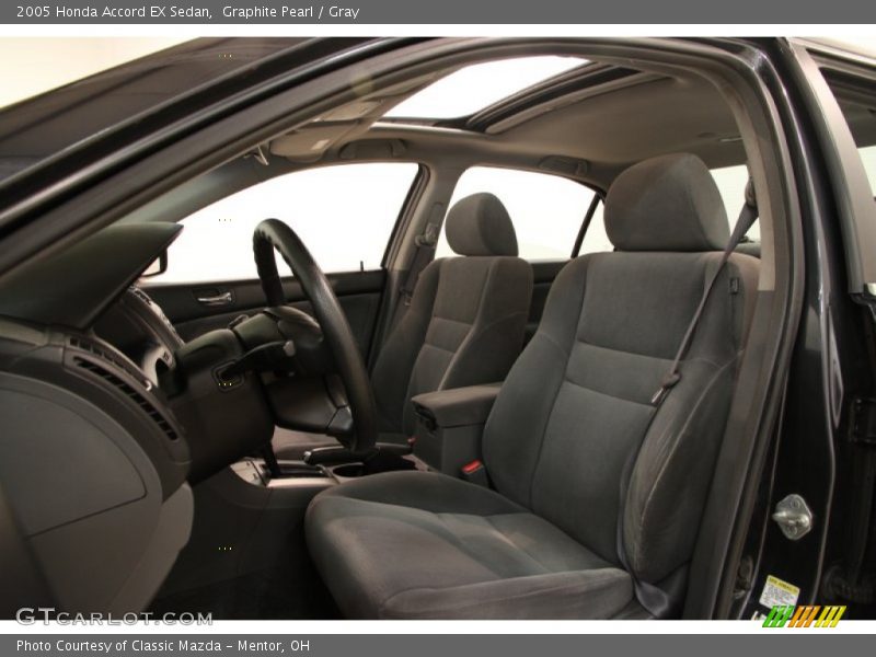  2005 Accord EX Sedan Gray Interior