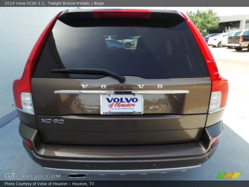 Twilight Bronze Metallic / Beige 2014 Volvo XC90 3.2