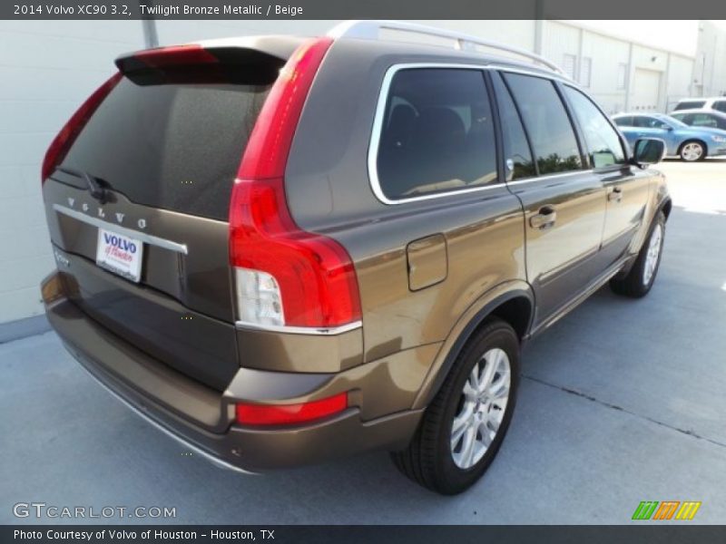 Twilight Bronze Metallic / Beige 2014 Volvo XC90 3.2