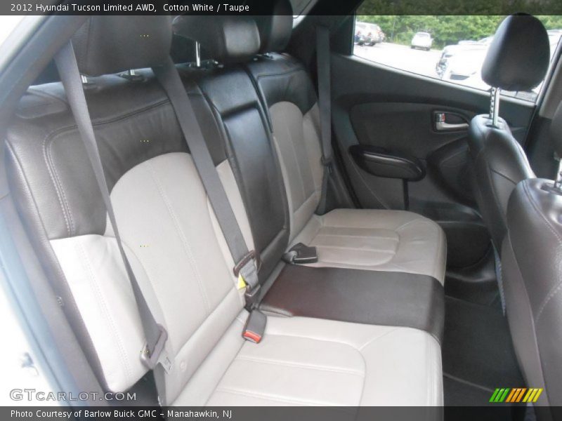 Cotton White / Taupe 2012 Hyundai Tucson Limited AWD