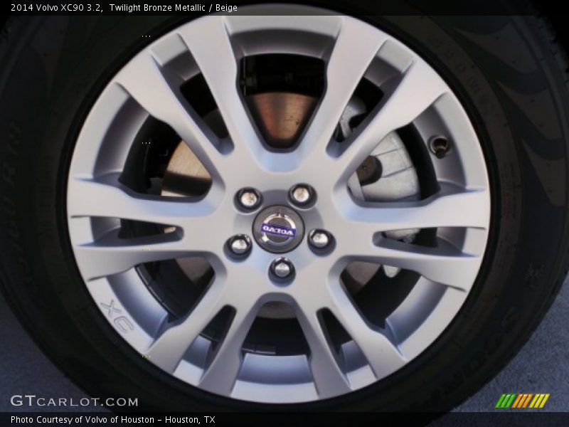Twilight Bronze Metallic / Beige 2014 Volvo XC90 3.2