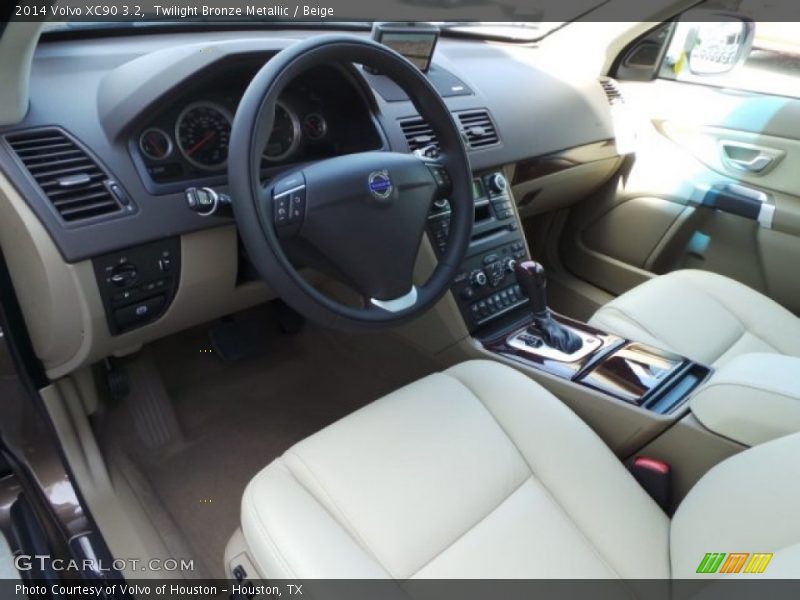 Twilight Bronze Metallic / Beige 2014 Volvo XC90 3.2