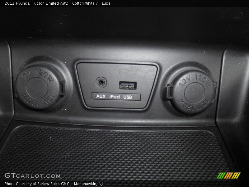 Cotton White / Taupe 2012 Hyundai Tucson Limited AWD