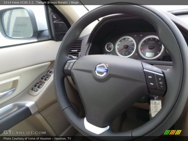 Twilight Bronze Metallic / Beige 2014 Volvo XC90 3.2