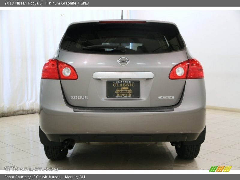 Platinum Graphite / Gray 2013 Nissan Rogue S