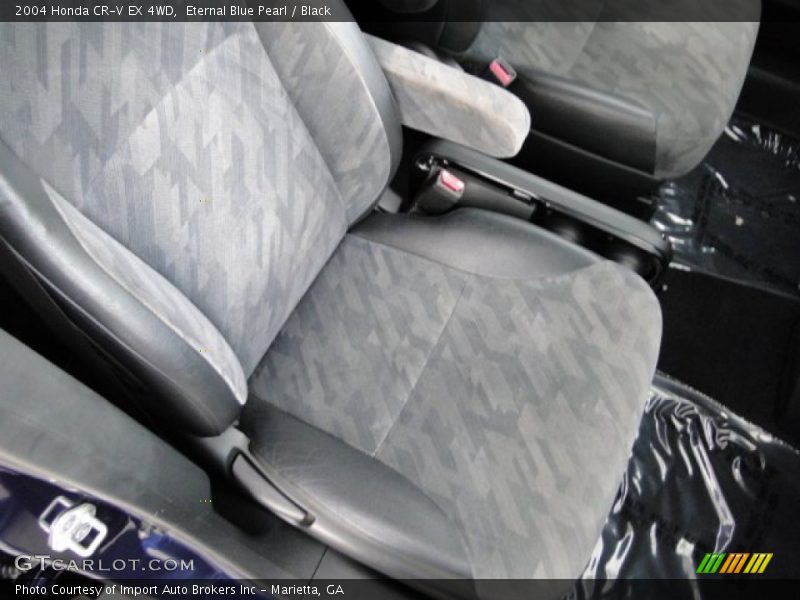 Eternal Blue Pearl / Black 2004 Honda CR-V EX 4WD