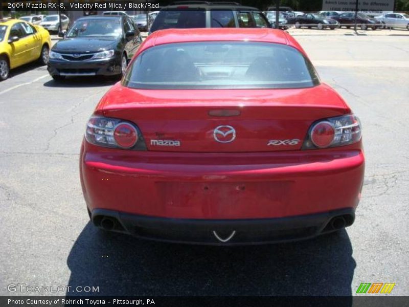 Velocity Red Mica / Black/Red 2004 Mazda RX-8