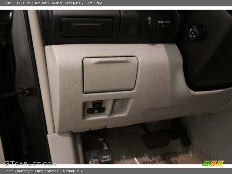 Flint Mica / Light Gray 2006 Lexus RX 400h AWD Hybrid