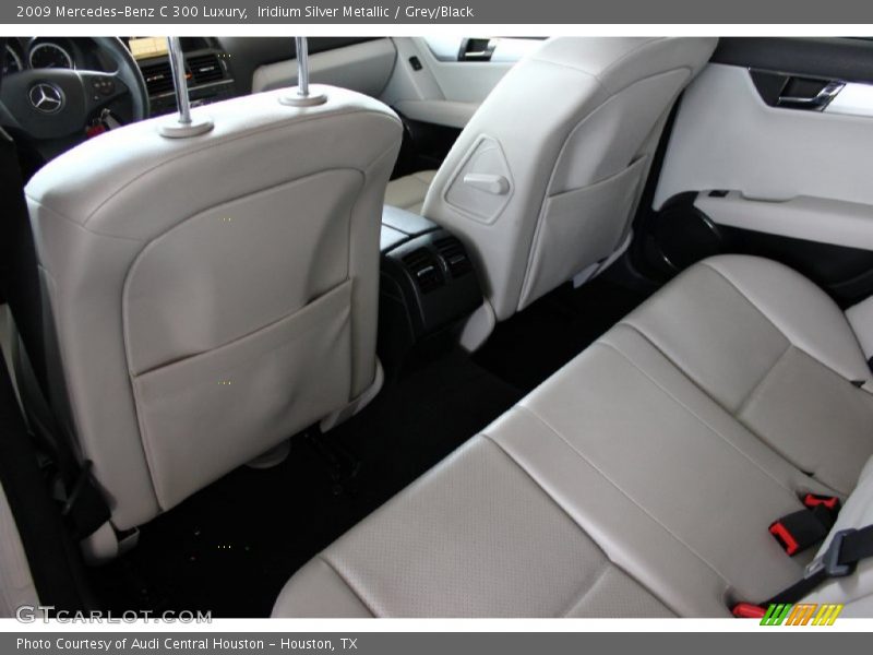 Iridium Silver Metallic / Grey/Black 2009 Mercedes-Benz C 300 Luxury