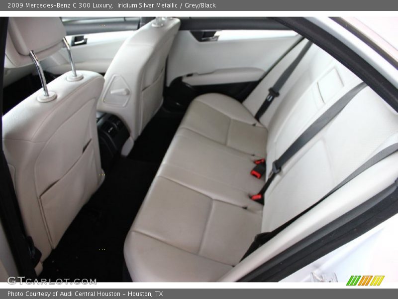 Iridium Silver Metallic / Grey/Black 2009 Mercedes-Benz C 300 Luxury