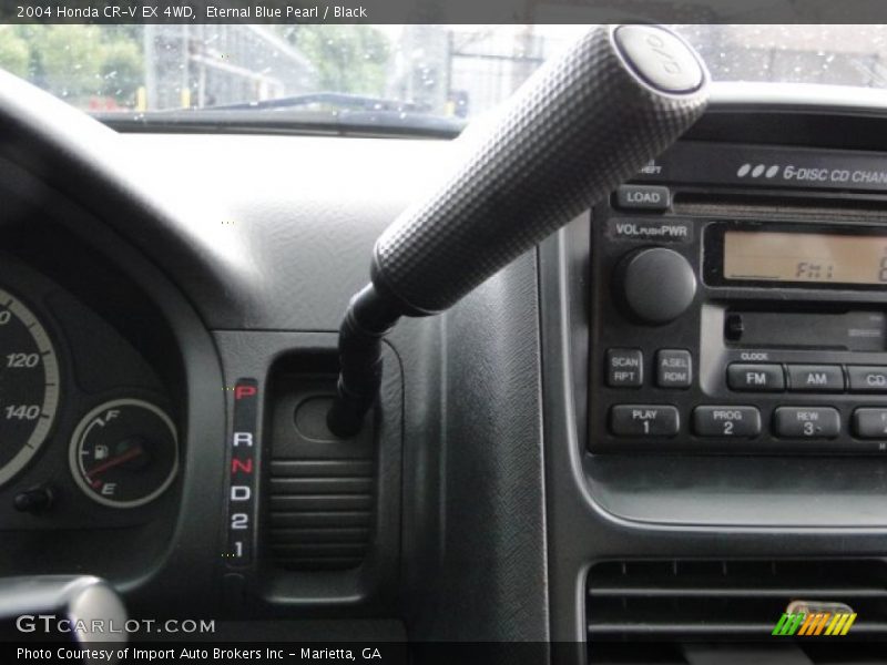 Eternal Blue Pearl / Black 2004 Honda CR-V EX 4WD