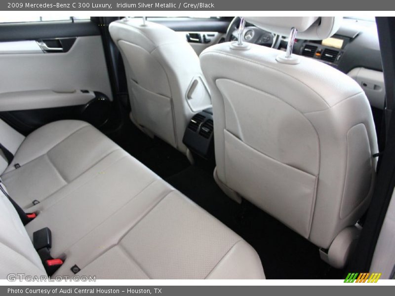 Iridium Silver Metallic / Grey/Black 2009 Mercedes-Benz C 300 Luxury