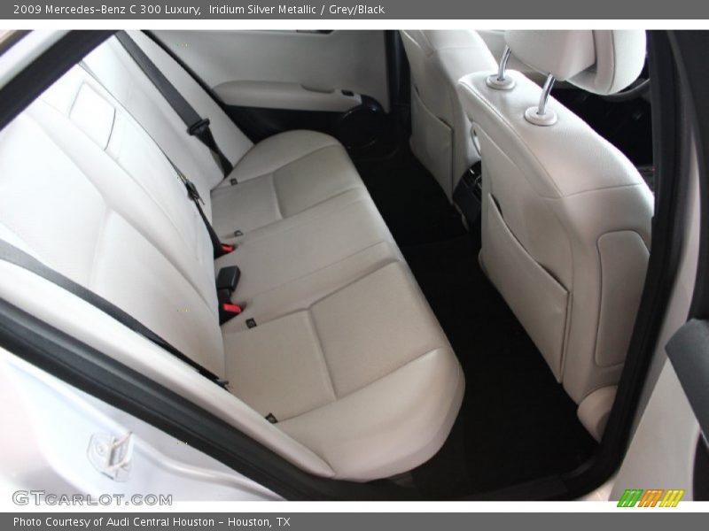 Iridium Silver Metallic / Grey/Black 2009 Mercedes-Benz C 300 Luxury