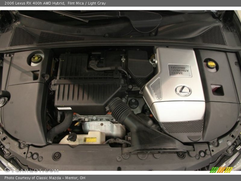 Flint Mica / Light Gray 2006 Lexus RX 400h AWD Hybrid