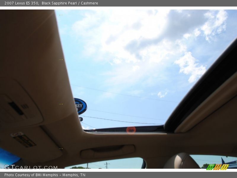 Black Sapphire Pearl / Cashmere 2007 Lexus ES 350