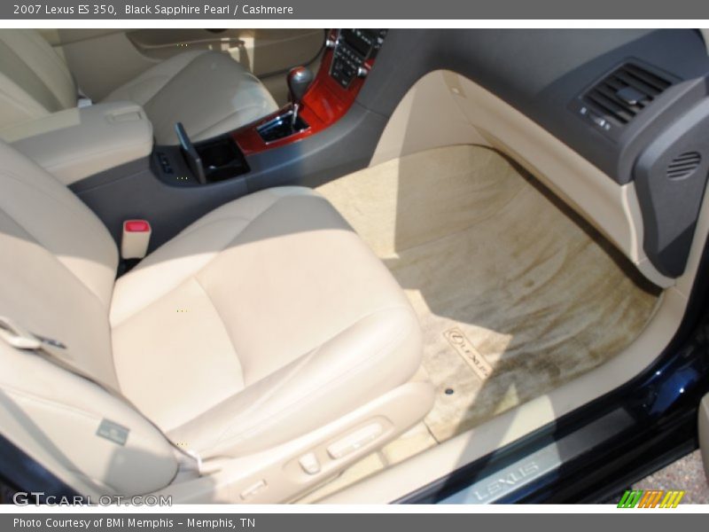 Black Sapphire Pearl / Cashmere 2007 Lexus ES 350
