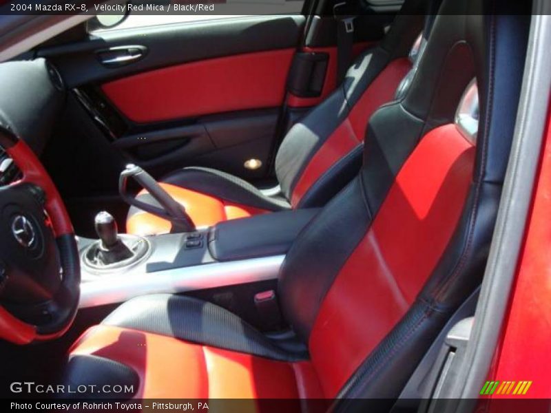Velocity Red Mica / Black/Red 2004 Mazda RX-8