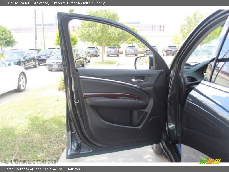 Graphite Luster Metallic / Ebony 2015 Acura MDX Advance