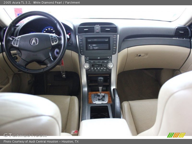 White Diamond Pearl / Parchment 2005 Acura TL 3.2