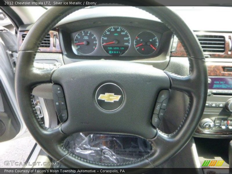 Silver Ice Metallic / Ebony 2012 Chevrolet Impala LTZ