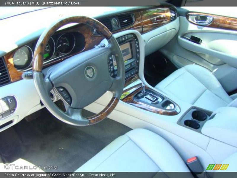 Quartz Metallic / Dove 2004 Jaguar XJ XJ8