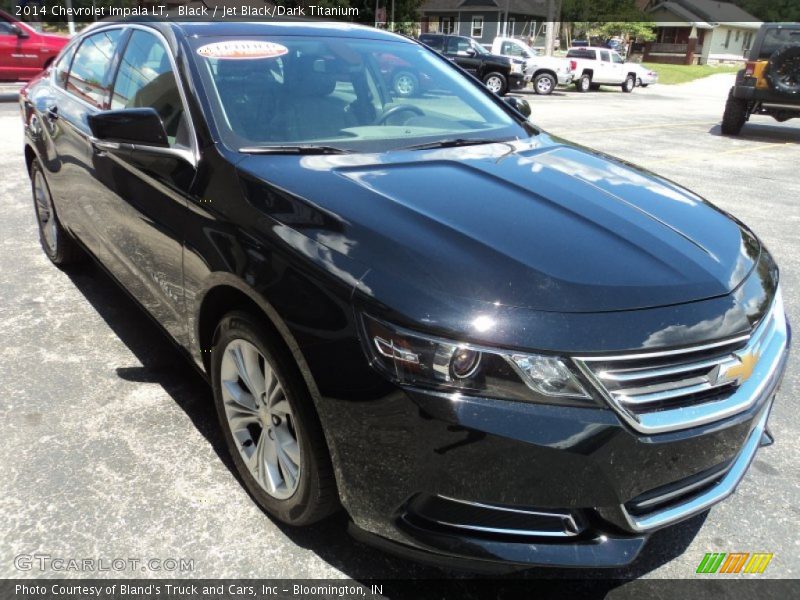 Black / Jet Black/Dark Titanium 2014 Chevrolet Impala LT