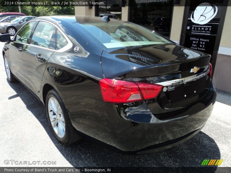 Black / Jet Black/Dark Titanium 2014 Chevrolet Impala LT