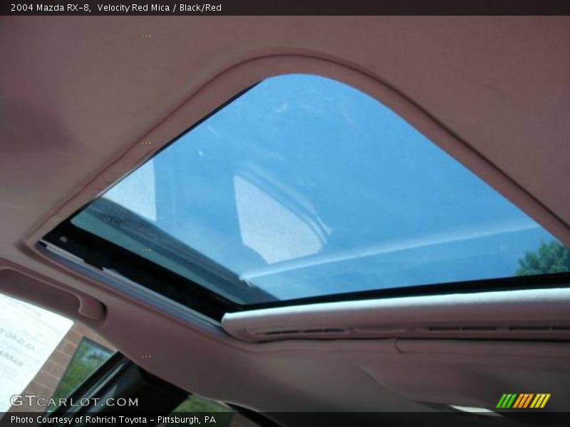 Velocity Red Mica / Black/Red 2004 Mazda RX-8