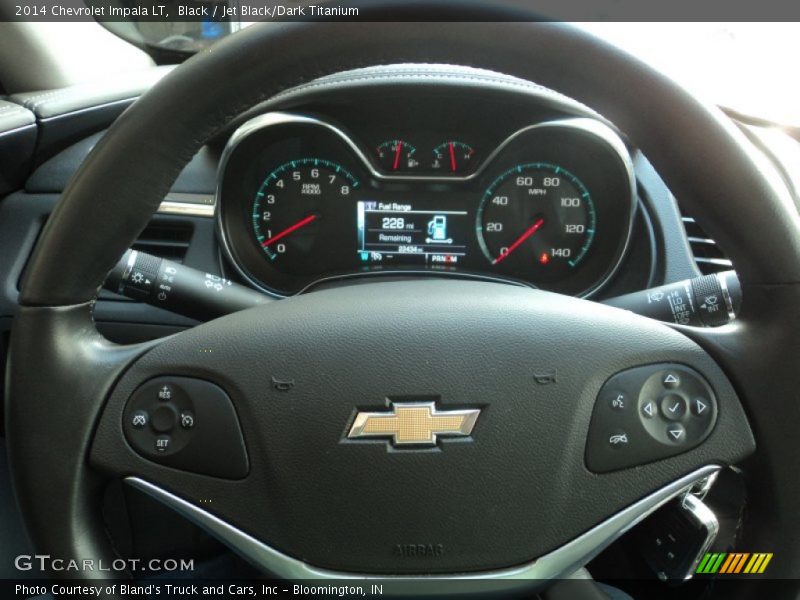 Black / Jet Black/Dark Titanium 2014 Chevrolet Impala LT