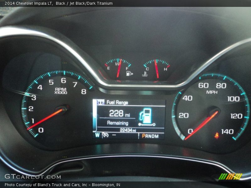 Black / Jet Black/Dark Titanium 2014 Chevrolet Impala LT