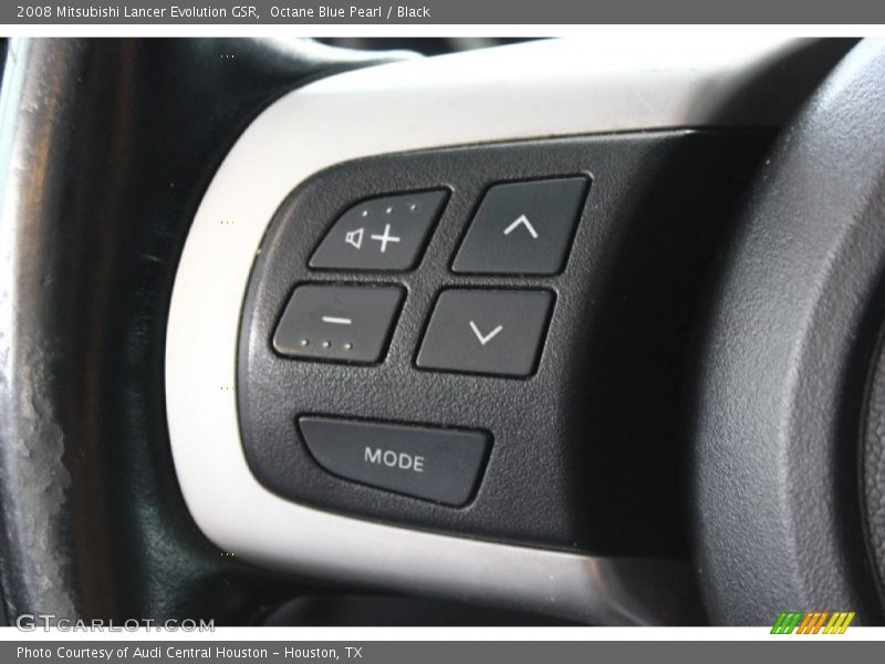 Octane Blue Pearl / Black 2008 Mitsubishi Lancer Evolution GSR
