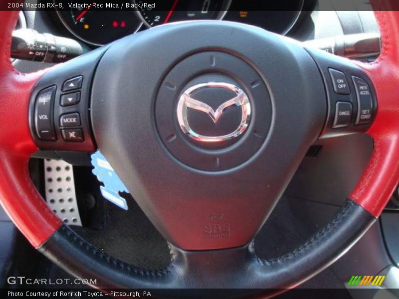 Velocity Red Mica / Black/Red 2004 Mazda RX-8