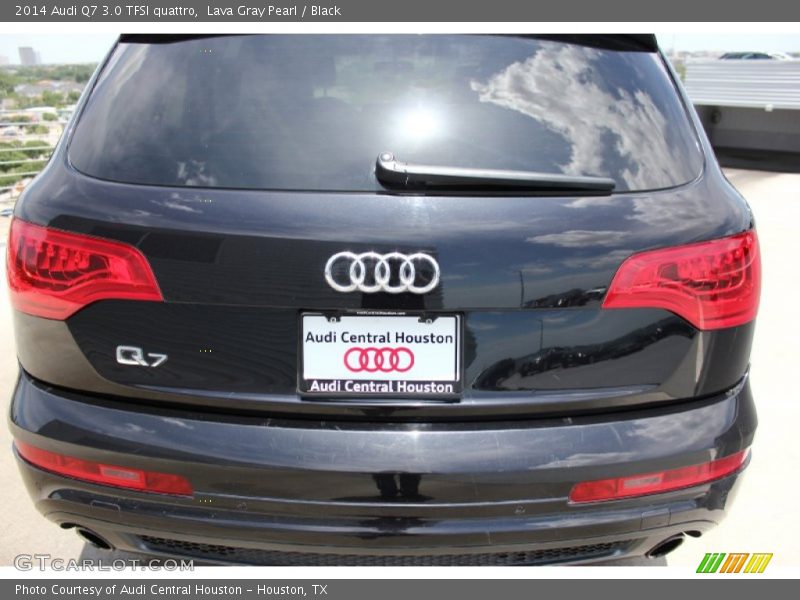 Lava Gray Pearl / Black 2014 Audi Q7 3.0 TFSI quattro