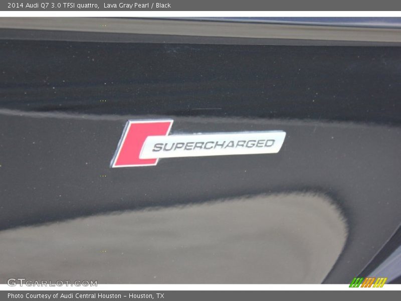 Lava Gray Pearl / Black 2014 Audi Q7 3.0 TFSI quattro