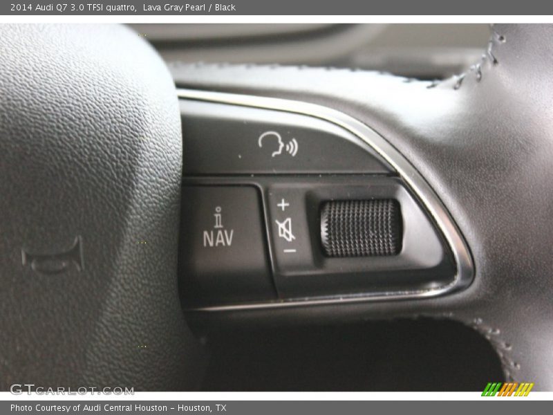 Lava Gray Pearl / Black 2014 Audi Q7 3.0 TFSI quattro