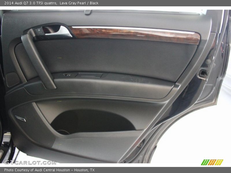 Lava Gray Pearl / Black 2014 Audi Q7 3.0 TFSI quattro